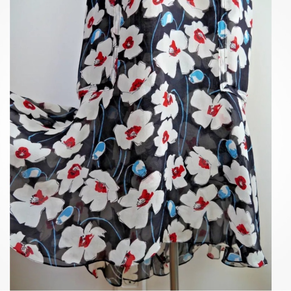 Vintage TULEH Silk Dress - Picture 10 of 11
